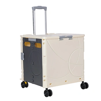 Carrito plegable con caja