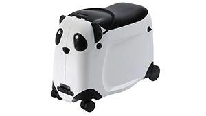 Maleta montable con diseño de panda