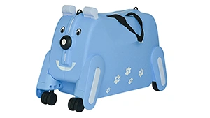 Maleta montable con diseño de perro