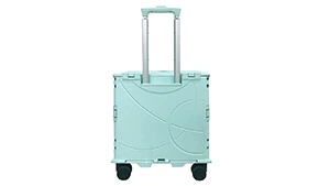 Carrito plegable con caja