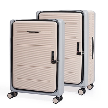 Maleta plegable con apertura lateral