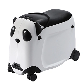Maleta montable con diseño de panda