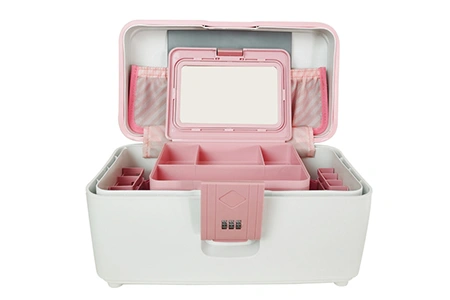 Neceser rígido de maquillaje