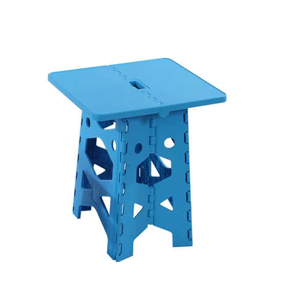 Juego de mesa cuadrada y sillas plegables