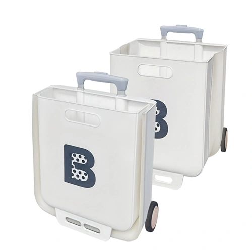 Carrito plegable con caja de 2 ruedas