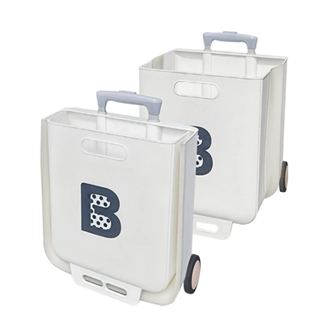 Carrito plegable con caja de 2 ruedas